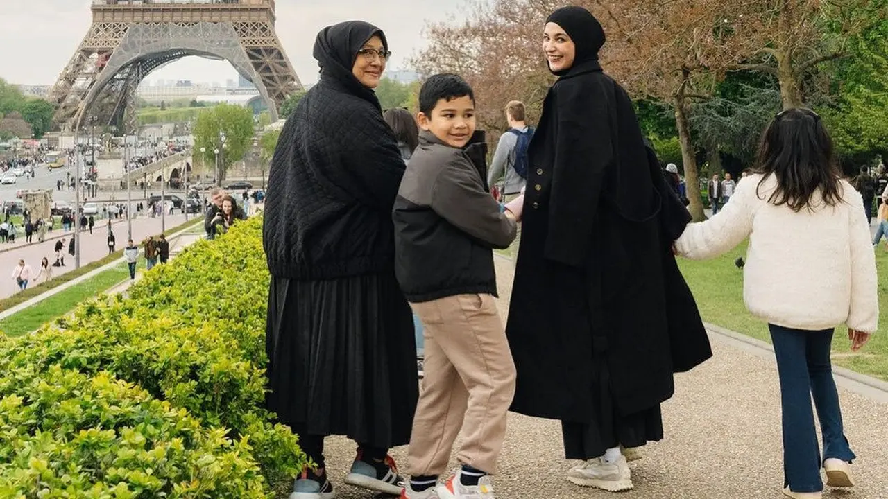 Shireen Sungkar berlibur ke Belanda dan prancis (Foto: Instagram shireensungkar)