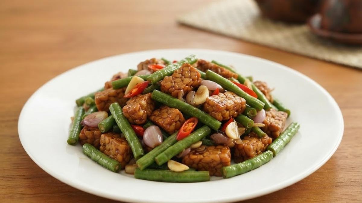 Resep Oseng Tempe Kacang Panjang yang Tidak Cepat Lembek, Tetap Renyah dan Gurih