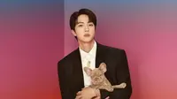 Momen Jin BTS Donasi Rp 1,1 Miliar. (instagram/jin)