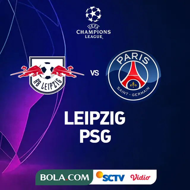 Liga Champions - Leipzig Vs PSG