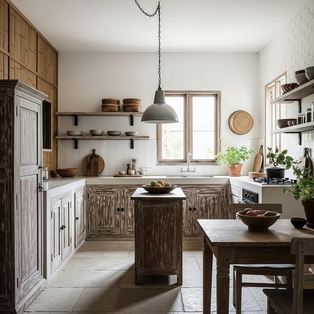 7 Inspirasi Dapur Minimalis Rustic, Kombinasi Sederhana dan Sentuhan Alam