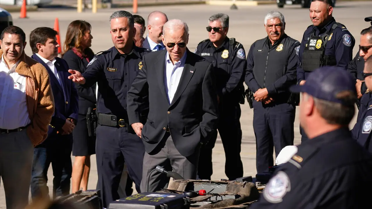 Imigran Melonjak, Joe Biden Kunjungi Perbatasan AS - Meksiko