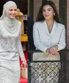 Lihat di sini beberapa potret gaya kontras Anisha Rosnah saat mengenakan baju kurung dan formal look.