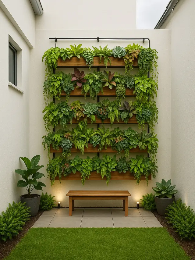 Model Taman Belakang Rumah Minimalis/Ilustrasi gambar AI