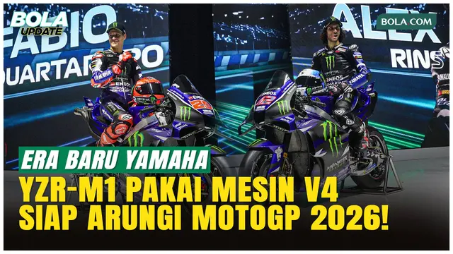 Resmi! Yamaha Launching YZR-M1 V4 di Jakarta Jelang MotoGP 2026