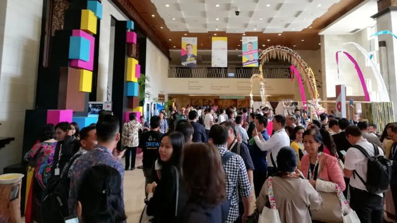AdAsia 2017, konferensi periklanan terbesar di Asia resmi digelar di Nusa Dua, Bali. Tahun ini, AdAsia 2017. (Zulfi/Liputan6.com)