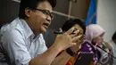 Sebagai lembaga perlindungan HAM, Komnas dengan tegas menolak adanya hukuman mati di Indonesia. Hal ini dikarenakan di dalam hukuman tersebut melanggar atas hak hidup dari seseorang, Jakarta, Rabu (15/10/2014) (Liputan6.com/Faizal Fanani)