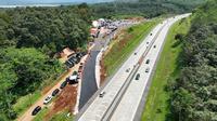 Lokasi rest area fungsional di jalur Tol Semarang-Solo untuk kelancaran arus mudik dan balik lebaran 2023 yang berada di KM 444b tol antara Bawen-Salatiga. (Ist)