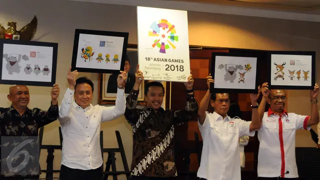 20160728-Logo dan Maskot Baru Asian Games 2018 Resmi Diperkenalkan-Jakarta