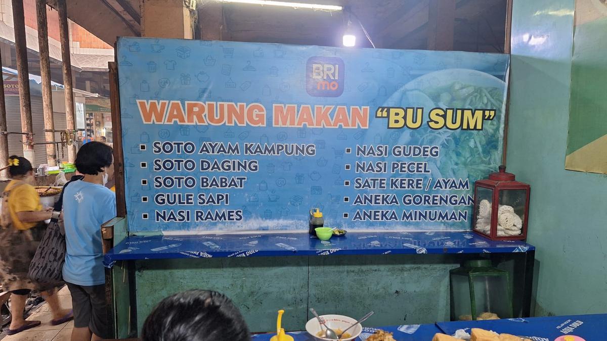 Laris Manis Saat Libur Lebaran, Warung Legendaris di Pasar Beringharjo Ini Semakin Berkembang Diberdayakan BRI