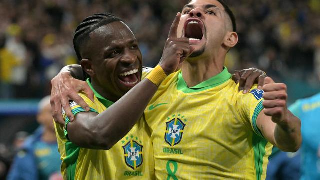 Brasil - Vinicius Jr dan Bruno Guimaraes