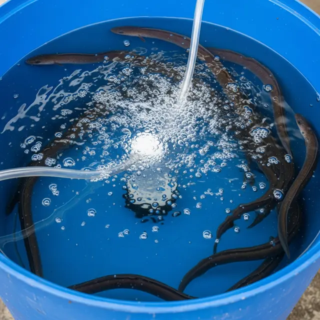 Cara Ternak Belut di Drum Plastik Tanpa Lumpur (Image by Gemini AI)