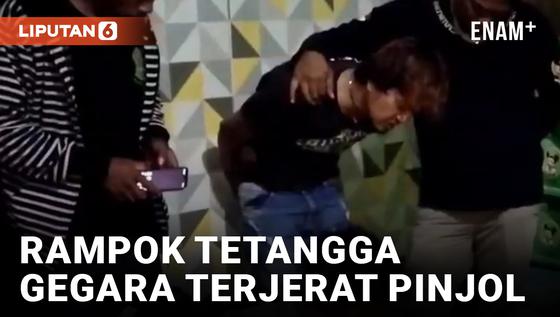 VIDEO: Terjerat Hutang Pinjol, Pemuda di Garut Nekat Rampok Tetangga