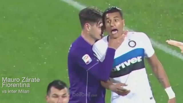 Cekik Leher Pemain Inter Milan, Striker ini di Ganjar Kartu Merah