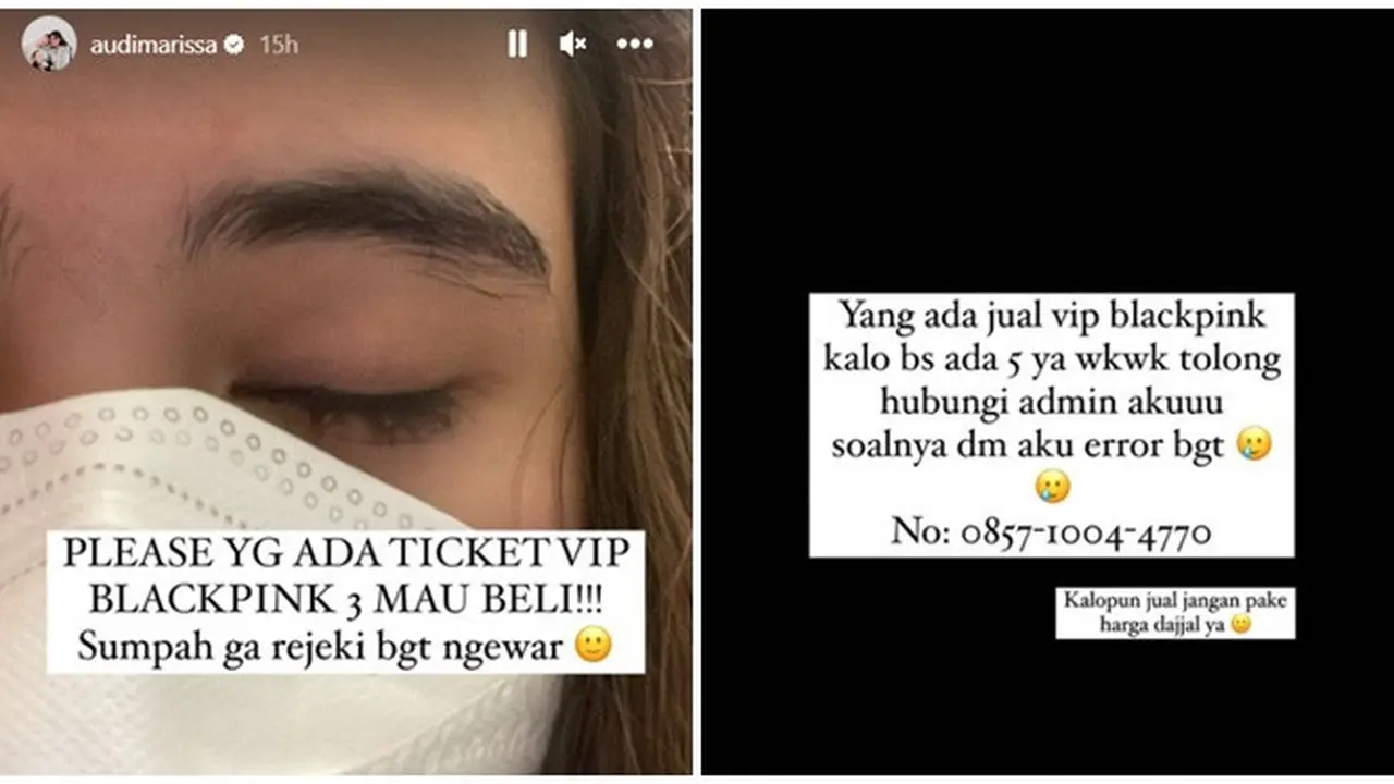 Cerita 6 Artis War Tiket Konser Blackpink, Deg-degan hingga Nangis