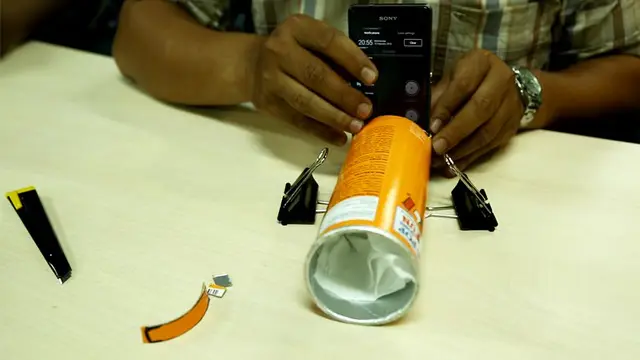 Berikut ini cara mudah membuat speaker dari kaleng bekas di jamin suara ponsel anda semakin kencang