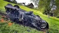 Richard Hammond terlibat dalam kecelakaan yang cukup serius saat pengambilan gambar untuk 'The Grand Tour' Season 2 di Switzerland.(ist)