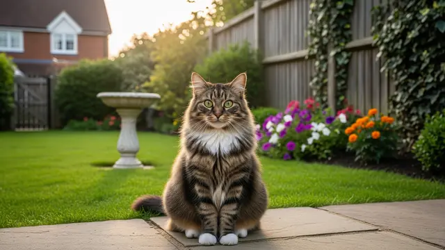 Ilustrasi Kucing di Halaman