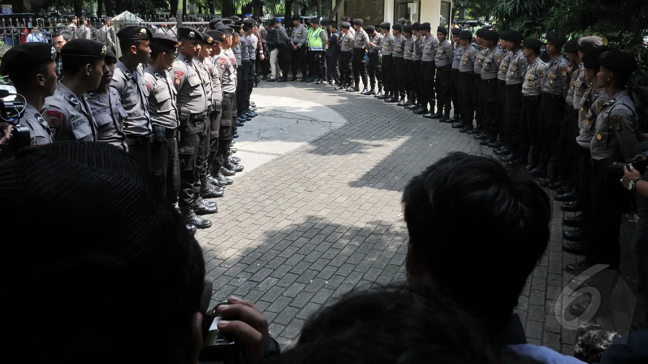 Amankan Sidang Putusan Sengketa Golkar, Polisi Siagakan Ratusan Personel