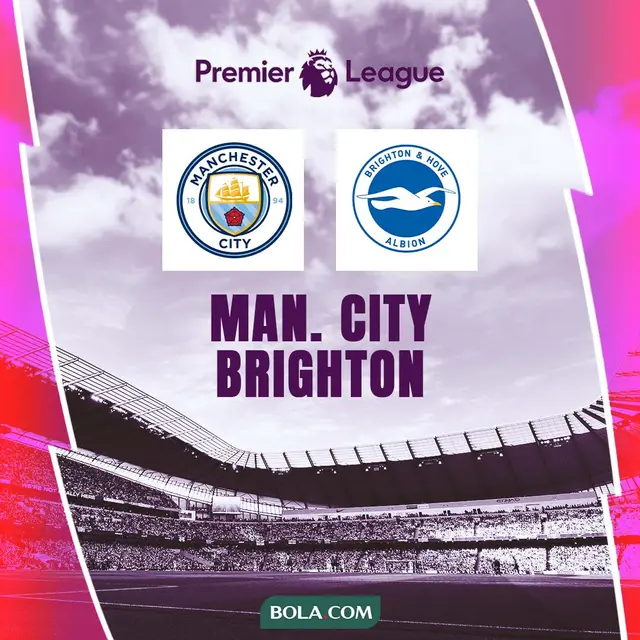 Liga Inggris - Manchester City Vs Brighton