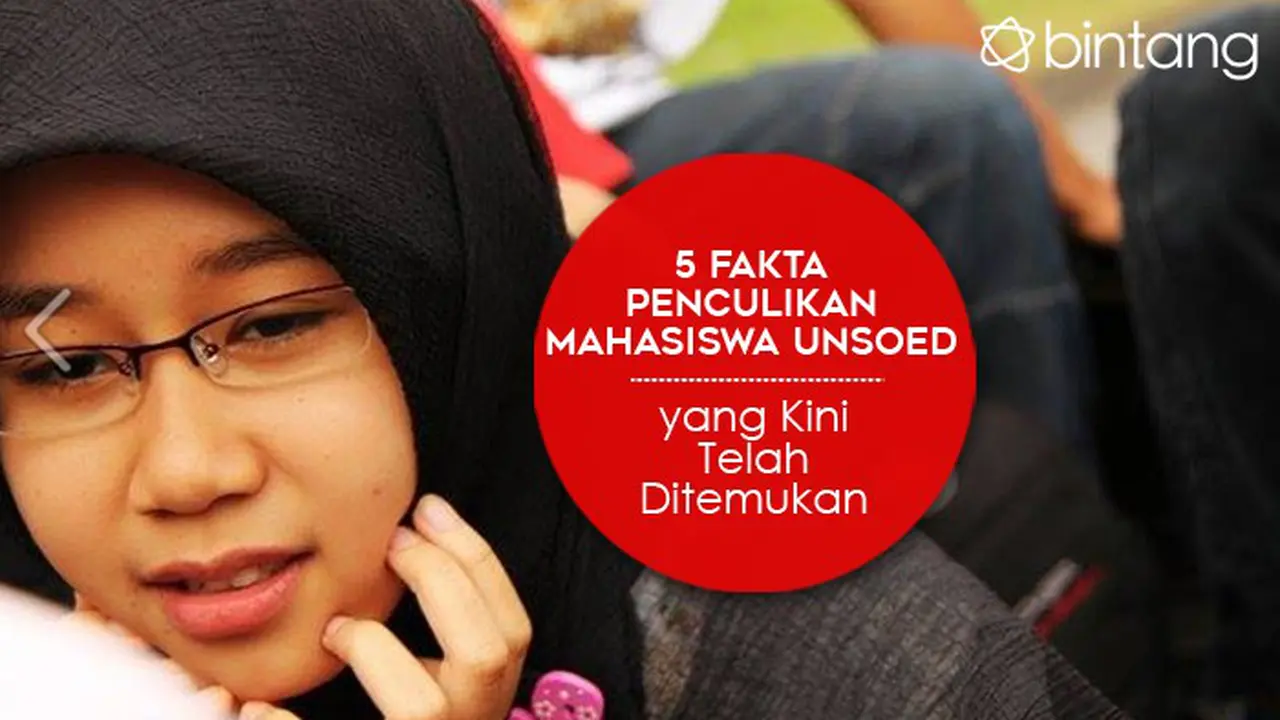 [Bintang] 5 Fakta Penculikan Mahasiswa Unsoed yang Kini Telah Ditemukan