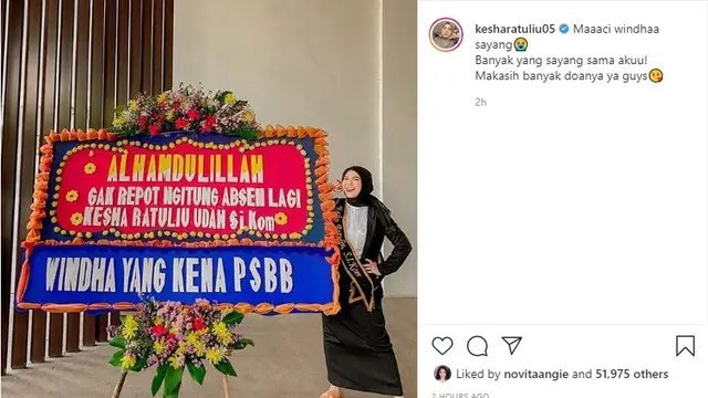 Kesha Ratuliu (Foto: Instagram/@kesharatuliu05)