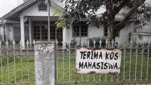 6 Tulisan Terima Kos Ditempel di Tempat Nyeleneh Ini Bikin Tepuk Jidat