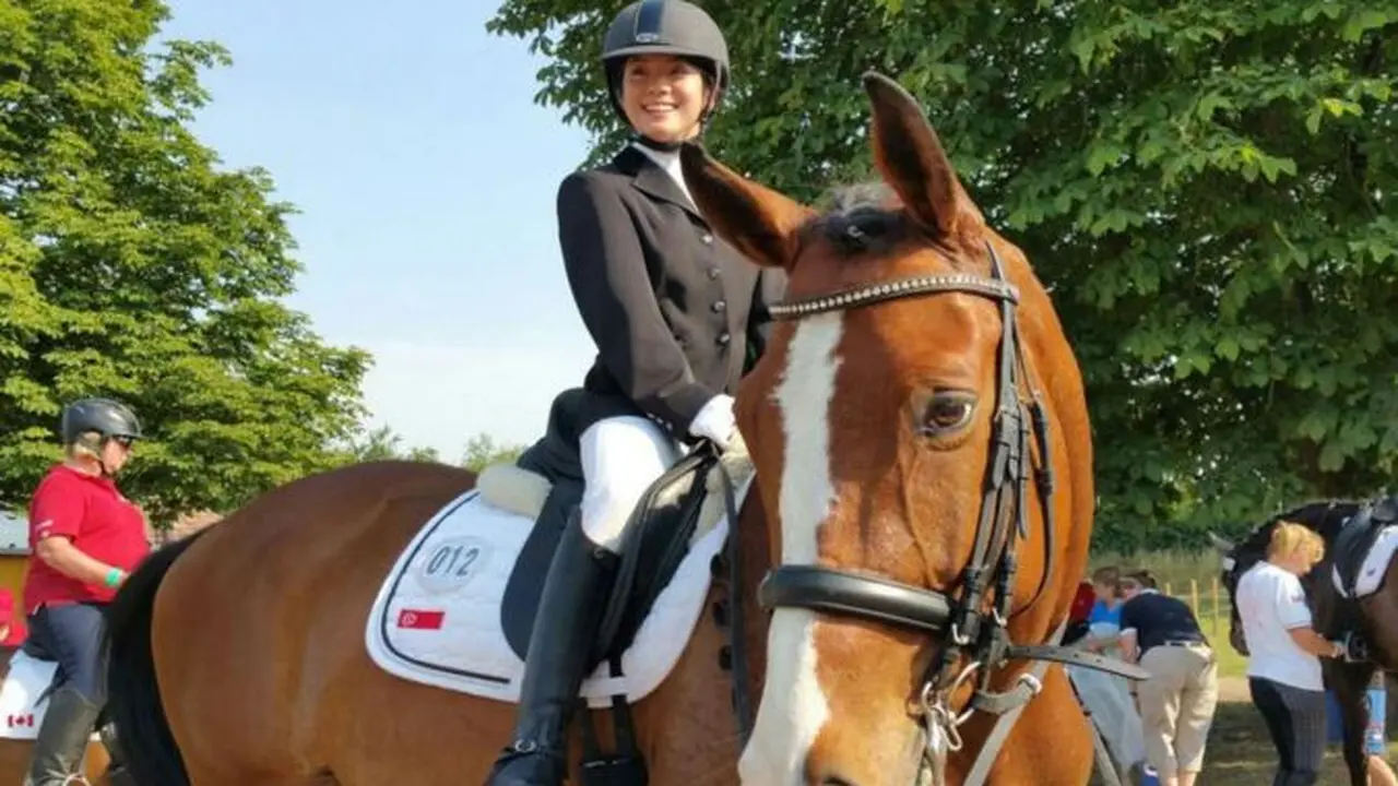 Atlet berkuda paralimpiade, Gemma Rose Foo (Foto: Istimewa)