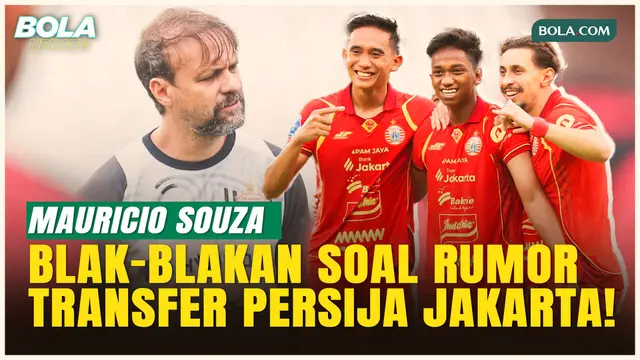 Mauricio Souza Buka Suara soal Rumor Bursa Transfer Persija Jakarta, Tegas dan Menyentil!