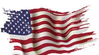 Ilustrasi bendera Amerika Serikat (AS)