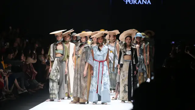 Humbang Shibori x Purana di JFW 2019
