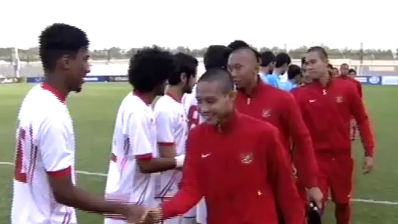 Timnas U-19 Tekuk Lagi UEA Di Stadion Tyeyab Awana
