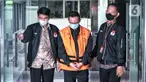 Mantan Kepala Bea dan Cukai Makassar Andhi Pramono saat ditahan Komisi Pemberantasan Korupsi (KPK), Jakarta, Jumat (7/7/2023). (Liputan6.com/Angga Yuniar)