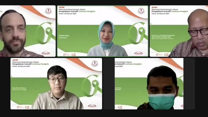 Webinar 'Menutup Kesenjangan Akses Pengobatan Inovatif Limfoma Hodgkin'
