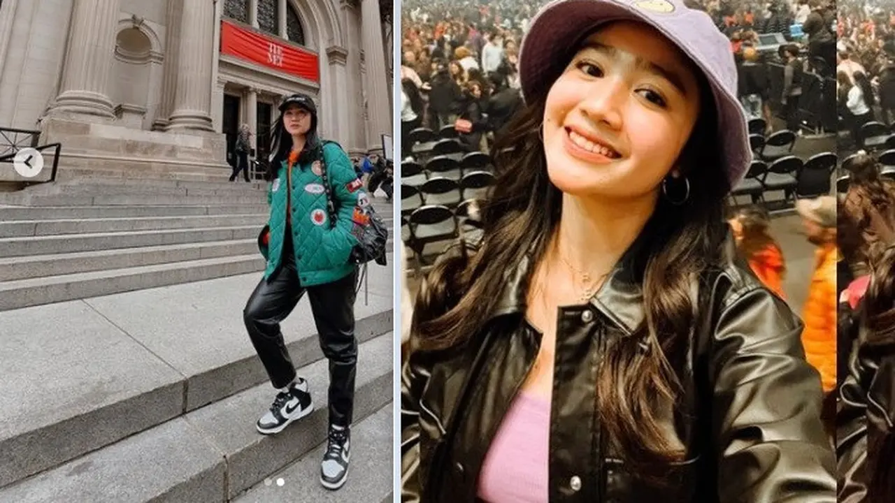 Febby Rastanty Nonton Konser Justin Bieber di Los Angeles (Foto: Instagram/@febbyrastanty)