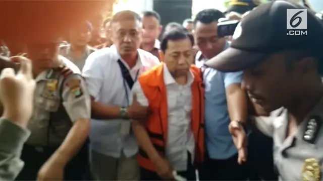 VIDEO: Kedatangan Setya Novanto di Pengadilan Tipikor