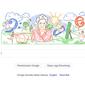 Google Doodle merayakan ulang tahun ke-96 Sandiah Ibu Kasur. (Foto: Google Doodle).