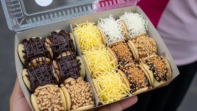 Martabak mini manis