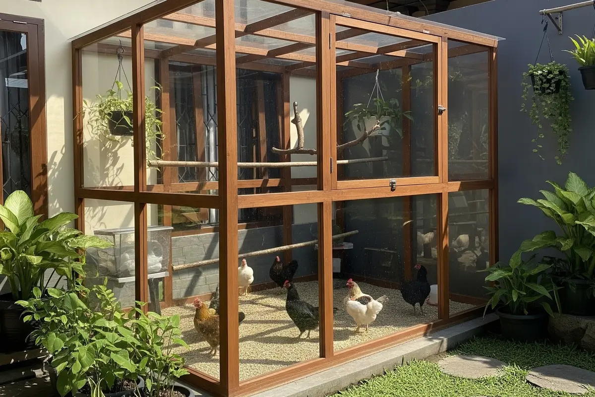 9 Model Kandang Ayam Tertutup tapi Transparan, Inovasi Modern Peternakan Unggul