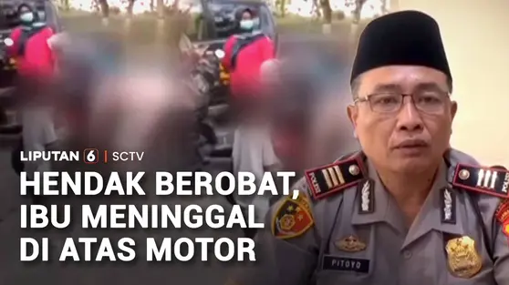 Ibu di Ponorogo Meninggal di atas Motor saat akan Berobat