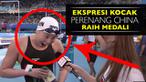 Video ekspresi lucu Fu Yuanhui atlet renang asal china saat sedang di wawancarai media televisi.