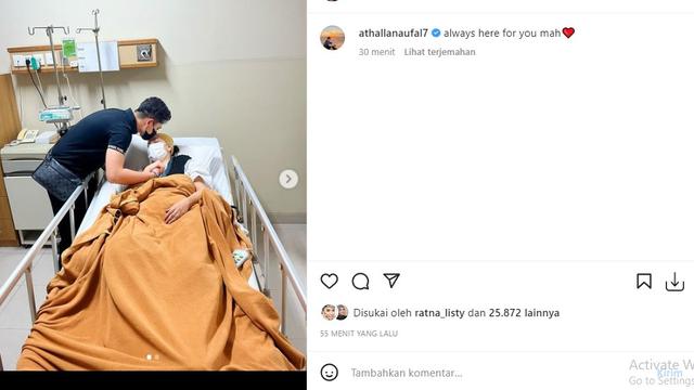 Venna Melinda - Athalla Naufal (Foto: Instagram/@athallanaufal7)