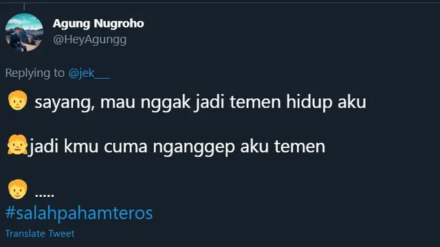 7 Cuitan Kocak Saat Cewek Salah Paham dengan Cowoknya Ini Bikin Tepuk Jidat