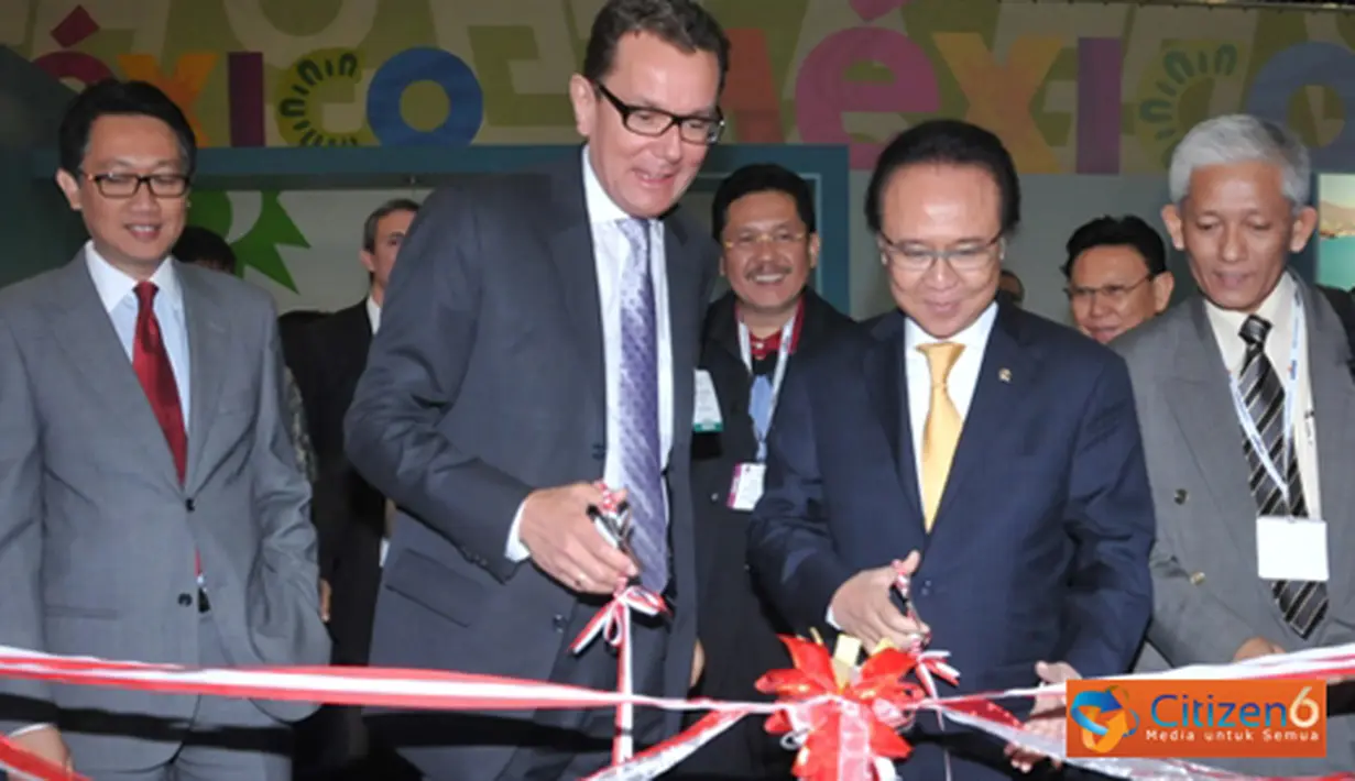 Citizen6, Belgia: Indonesia tengah mempromosikan potensi produk perikanan guna meningkatkan penetrasi ke pasar Eropa melalui ajang Pameran Seafood International “European Seafood Exposition (ESE)”, Senin (23/4). (Pengirim: Efrimal Bahri)