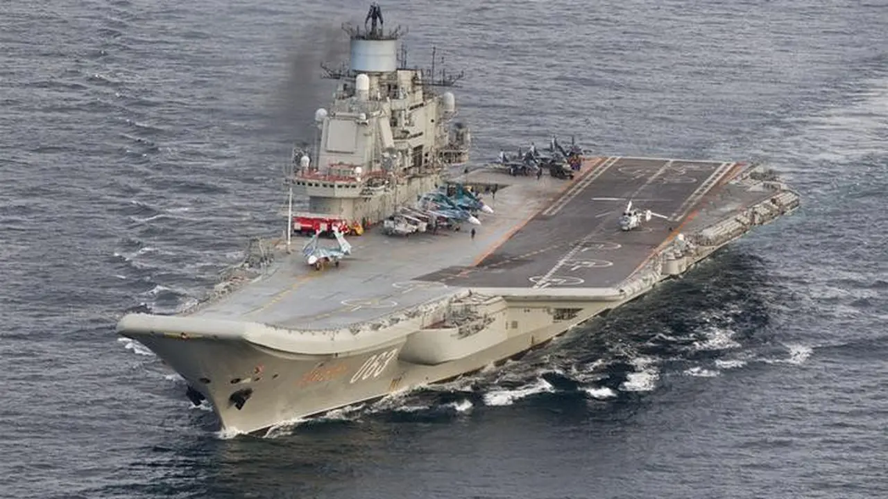 Kapal induk Rusia, Admiral Kuznetsov disebut mampu mengangkut 50 jet tempur