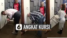 Belakangan viral sebuah video tantangan angkat kursi sambil bungkuk. Kabarnya aksi itu hanya bisa dilakukan kaum hawa.