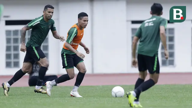Piala AFF 2018 : Latihan Timnas Indonesia
