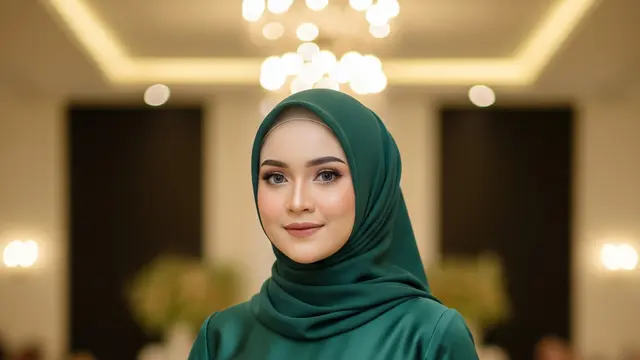Gamis Satin Premium Tampil Mewah di Acara Spesial
