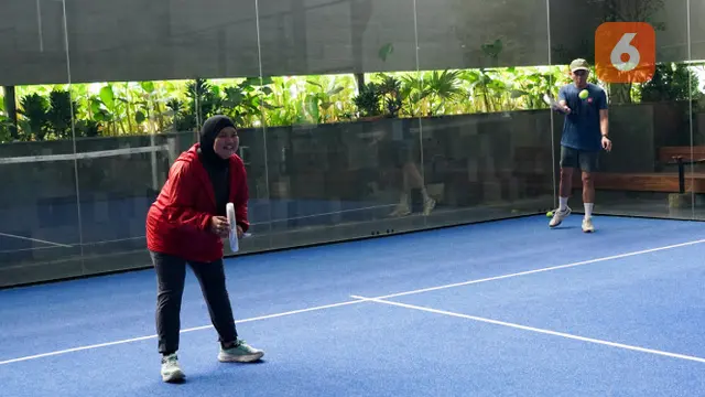 Padel (Foto: Aditya Eka Prawira/Liputan6.com)