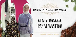 Mengikuti ajang Tata Wastra adalah suatu kebanggaan bagi Adelia Dwi Azkia Rahma. Sebagai finalis termuda, ia mampu menjawab tantangan dewan juri dengan menggunakan kain Batik Taliabu.